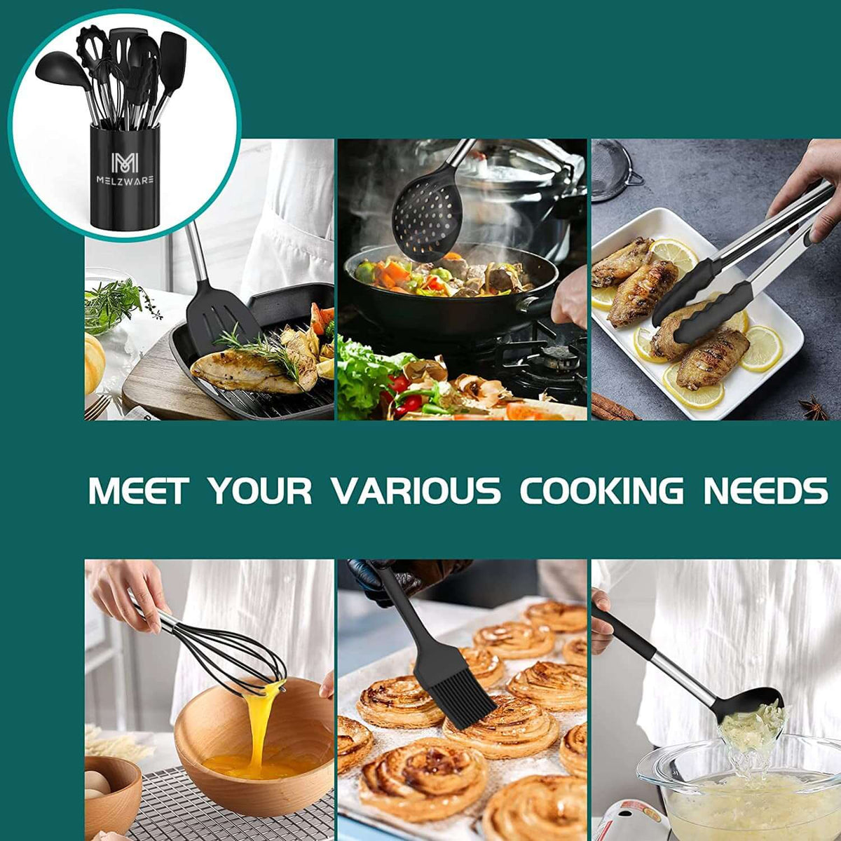 33 Pcs Cooking Utensils Set